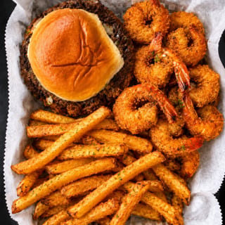 Crispy Shrimp Trio Basket