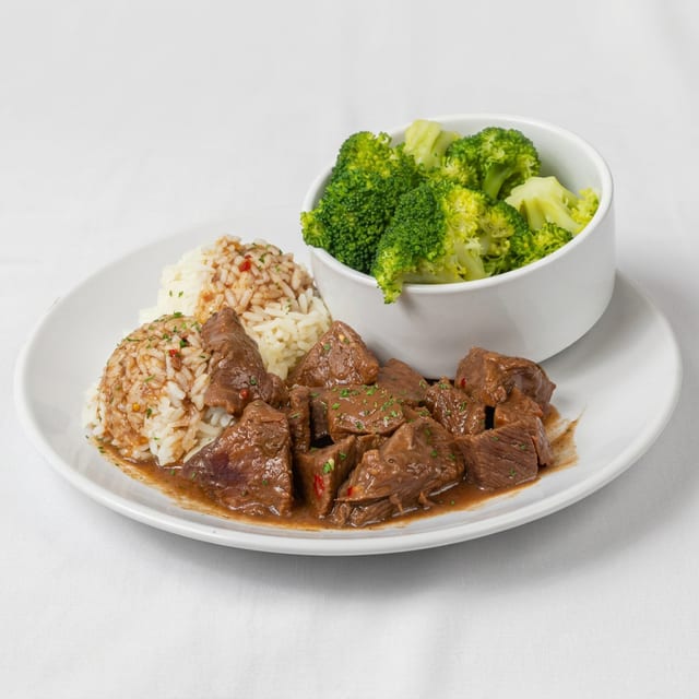 Beef Tips Combo.