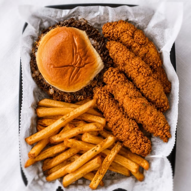Tenders Trio Basket.